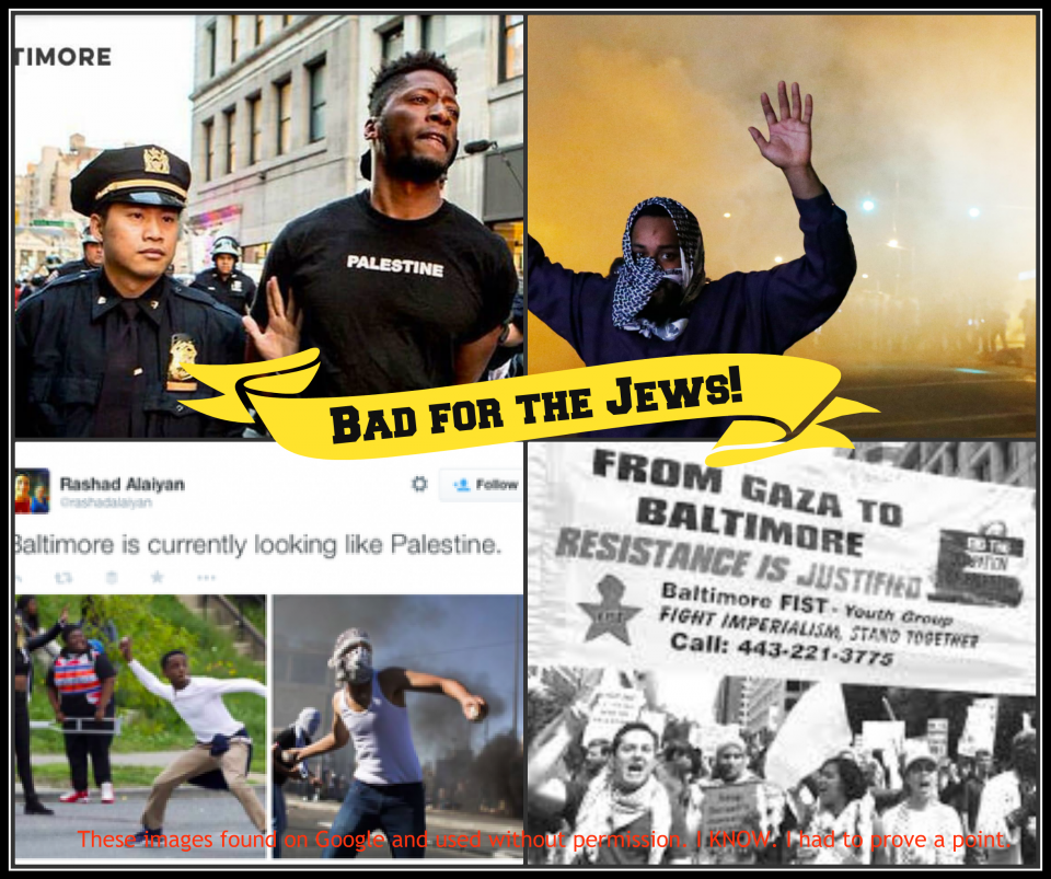 Baltimore riots and BDS