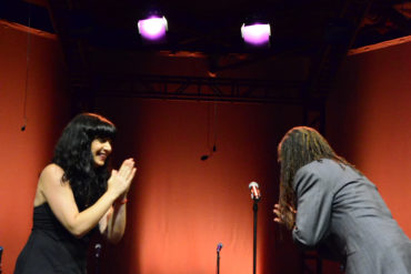 Photo of R. Michael Beckwith and Rachel Kann by Diego Reyes