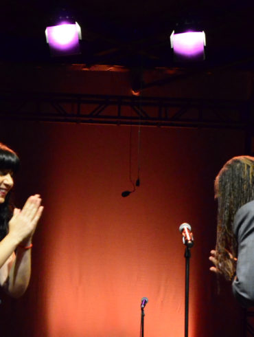 Photo of R. Michael Beckwith and Rachel Kann by Diego Reyes