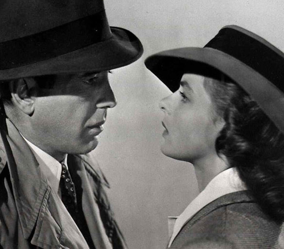 Casablanca Humphrey Bogart, Ingrid Bergman