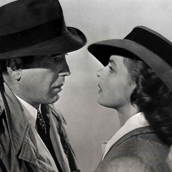 Casablanca Humphrey Bogart, Ingrid Bergman