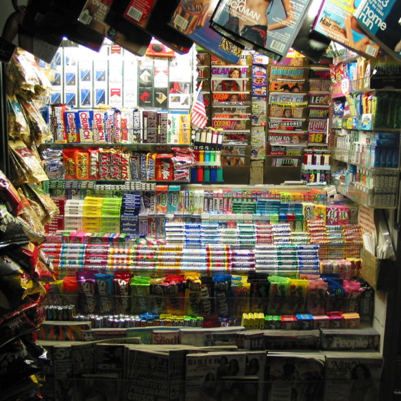 bodega at night